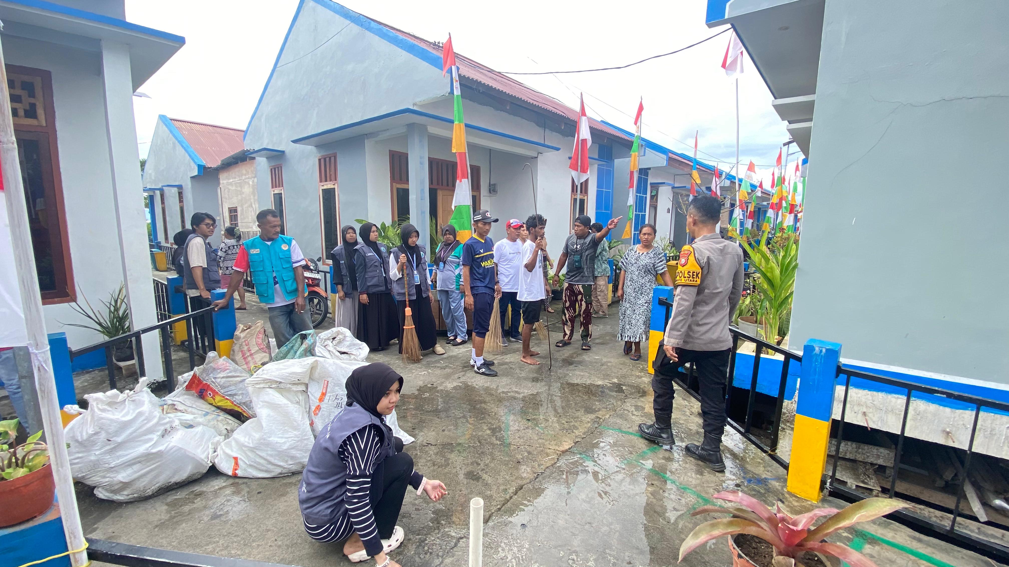 Kerja Bakti Persiapan Kegiatan City Sanitation Summit (CSS) di Lokasi DAK Tematik PPKT T.A 2023 Kelurahan Kasturian